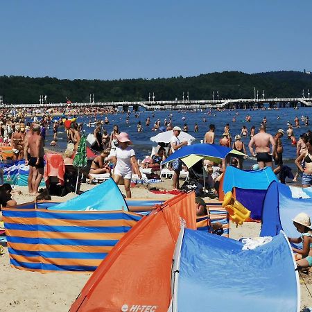 H2O Apartament Z Balkonem I Garazem, 300M Plaza Sopot Exteriör bild