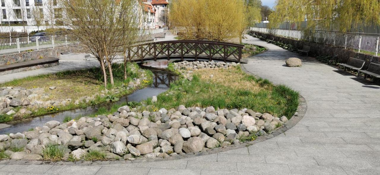 H2O Apartament Z Balkonem I Garazem, 300M Plaza Sopot Exteriör bild