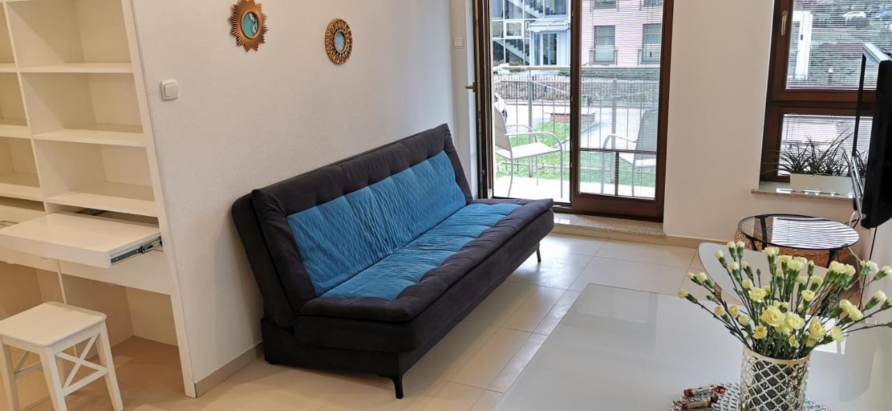 H2O Apartament Z Balkonem I Garazem, 300M Plaza Sopot Exteriör bild